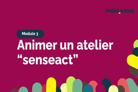 animer un atelier Senseact